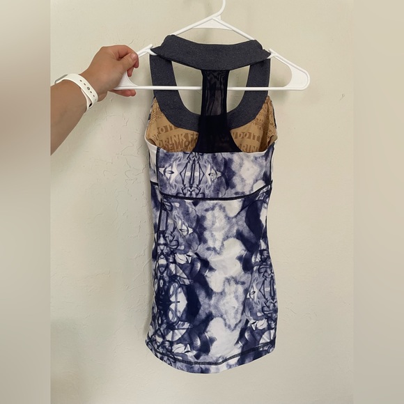 Lululemon Scoop Neck Tank - Ink Blot Deep Indigo - Picture 6 of 9